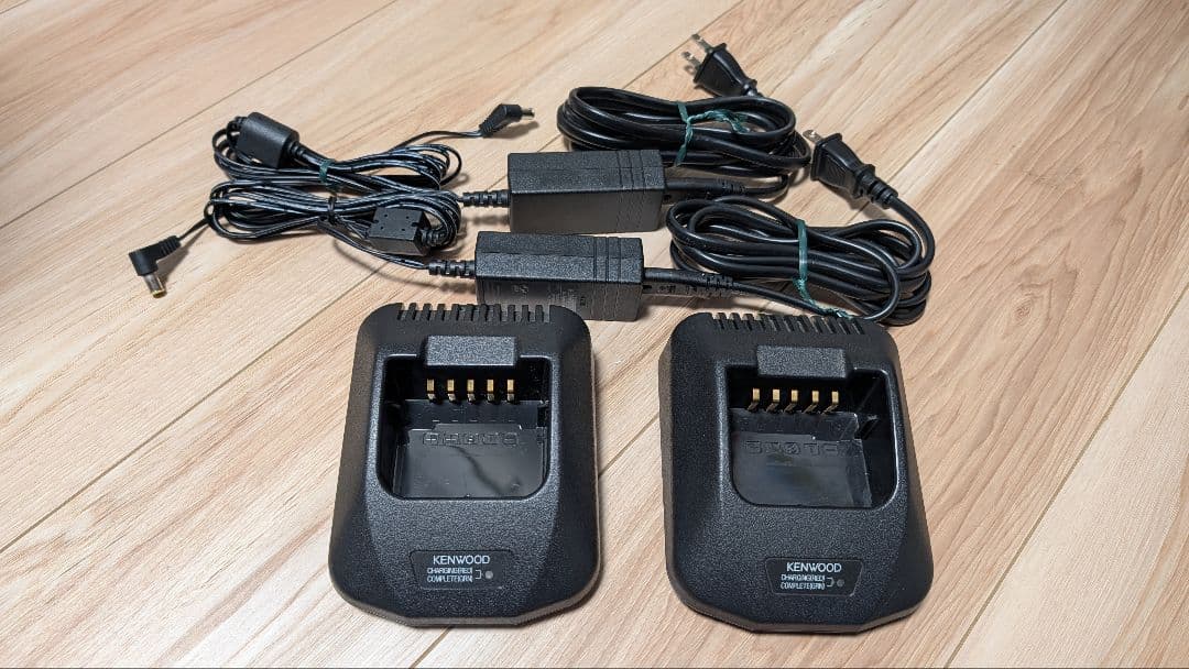 【特価】KENWOOD TPZ-D503 2台セット　電池生きてます