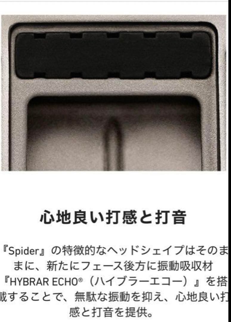 新品 テーラーメイド スパイダー ツアーX パター マキロイモデル 33インチ