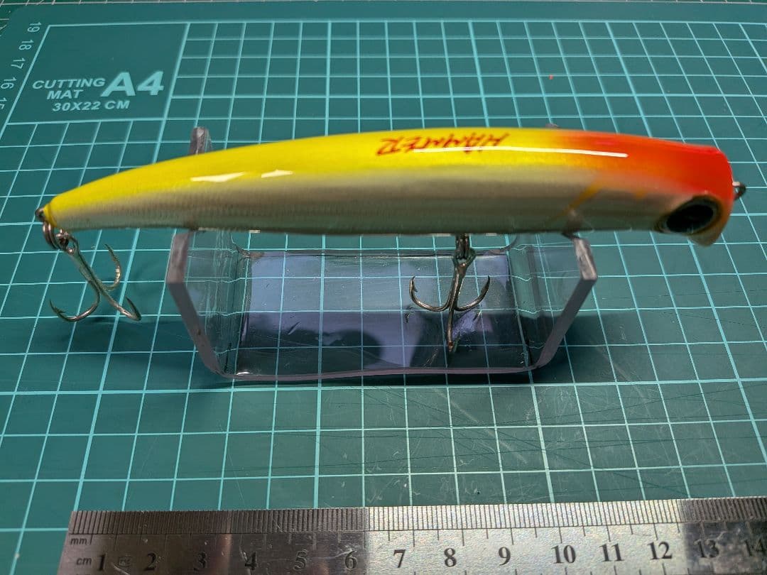 ミラクルワークスハンマースリム12 ハンドメイドウッドルアー 約12cm