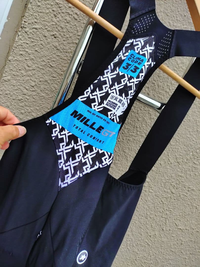 Mサイズ　美品　アソス　ミレGTウルトラウィンタービブタイツ