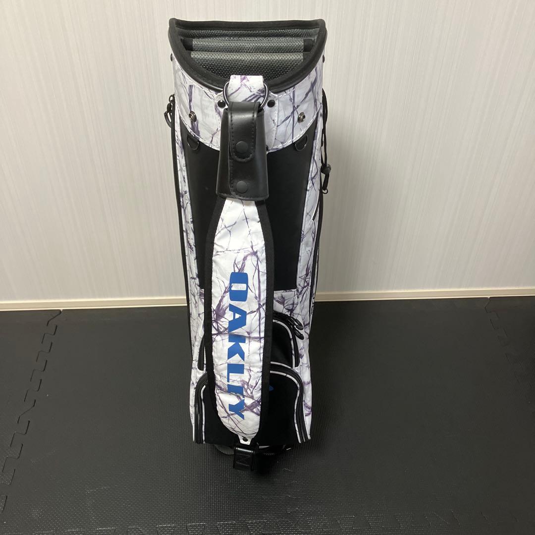 オークリー キャディバッグ 9.5型 6分割 WHITE STORM PRINT