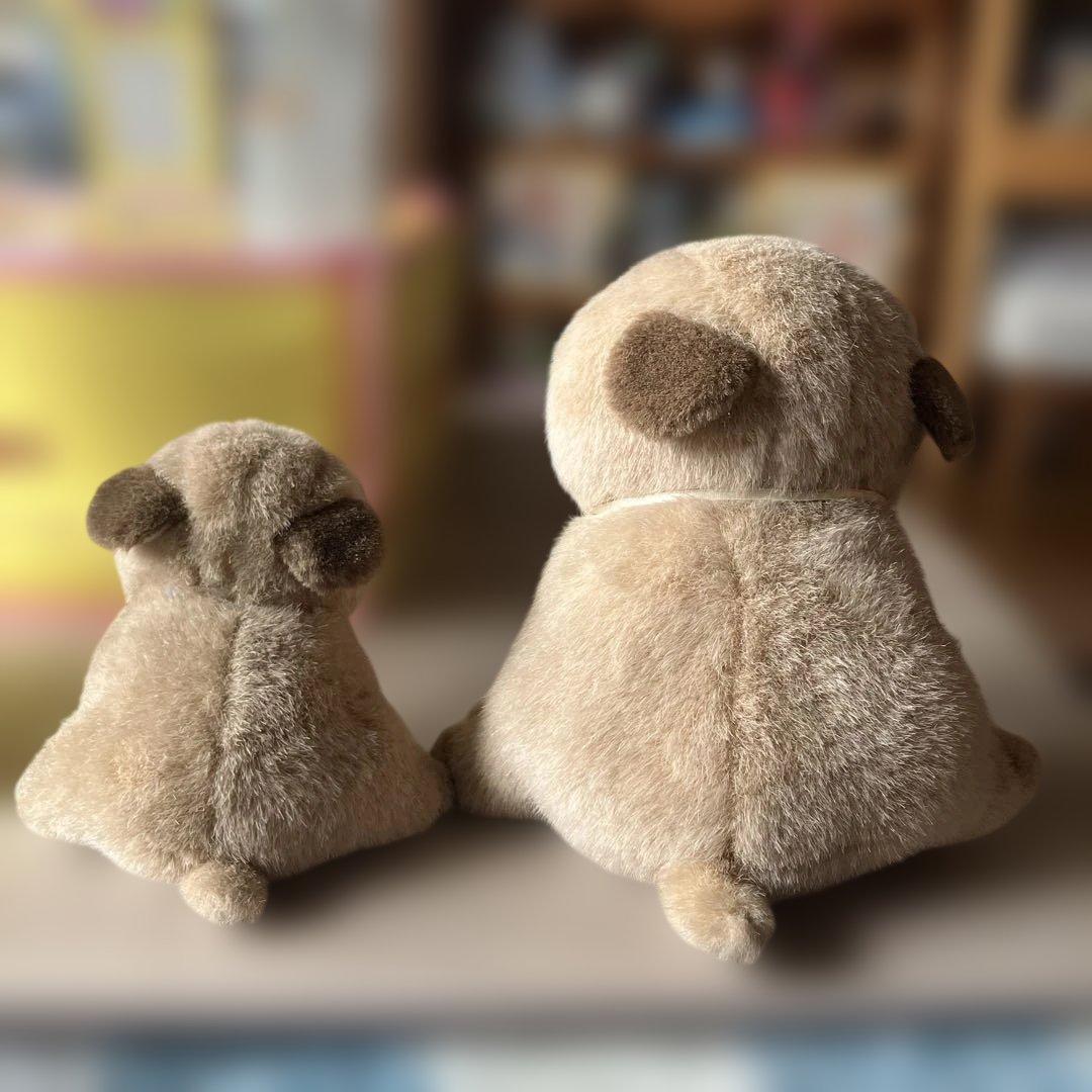 ころわん　大小　おやこ？ぬいぐるみレトロ　希少