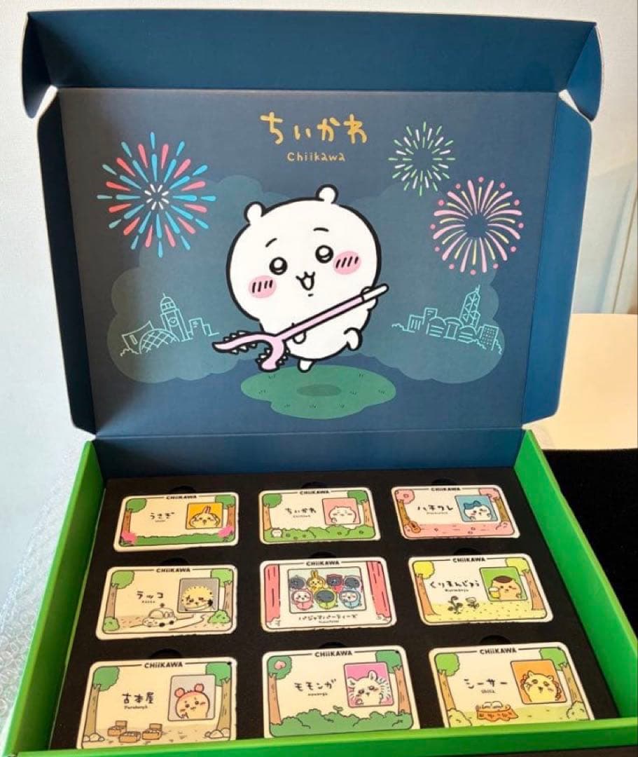 【香港限定】ちいかわ飲茶 入場特典 ちいかわ　さすまた付き　ピンク