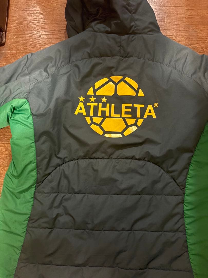 ATHLETA フード付きジャケット TEIKYO NAGAAKA