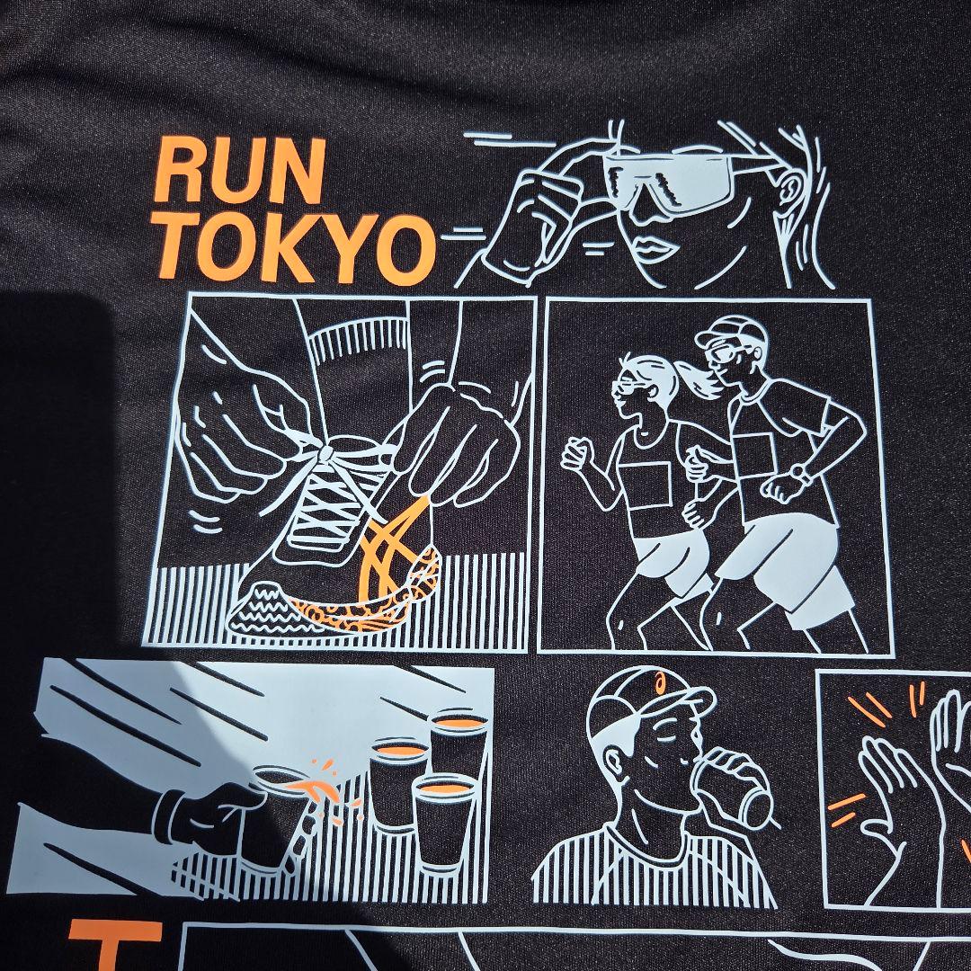 asics TOKYO MARATHON 2026 黒海外サイズ　M
