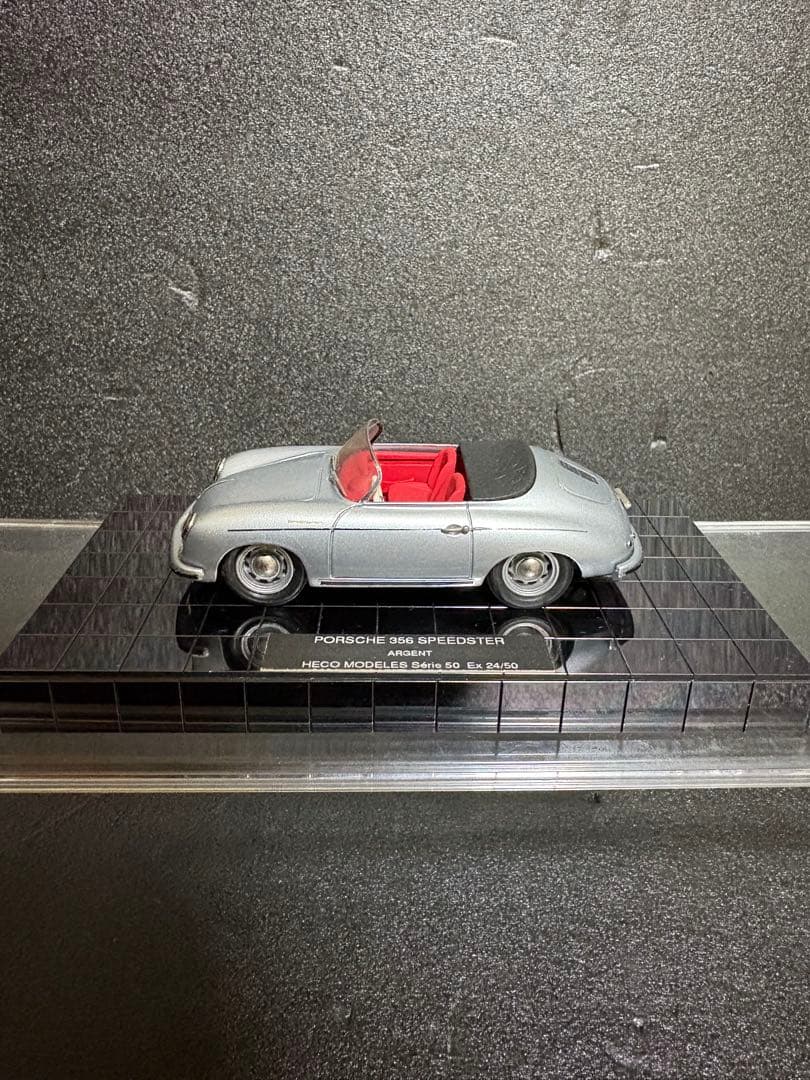 ミニカー heco 1/43 Porsche 356 Speedster