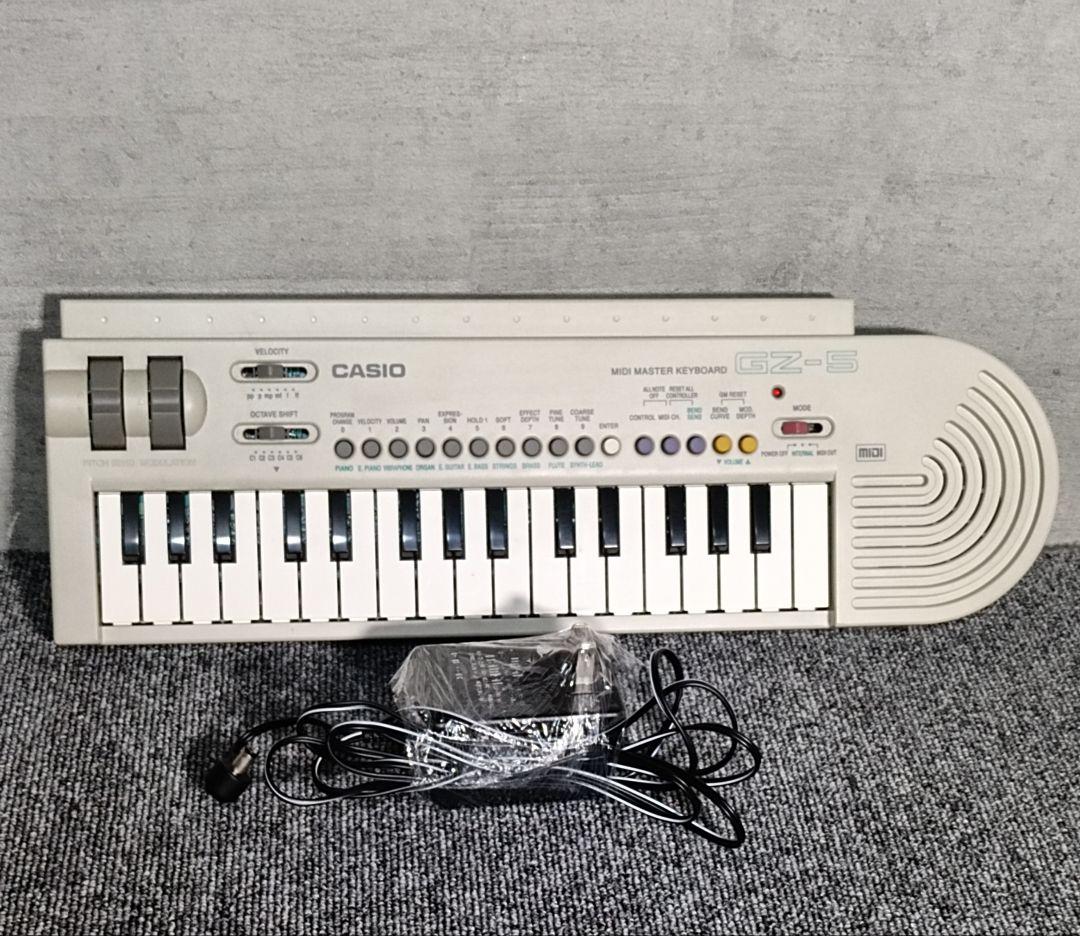 CASIO MIDIマスターキーボードGZ-5 可動確認済み品