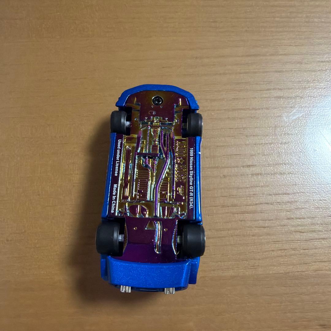 Nismo ミニカー 青 gtr34 NISSAN 限定品