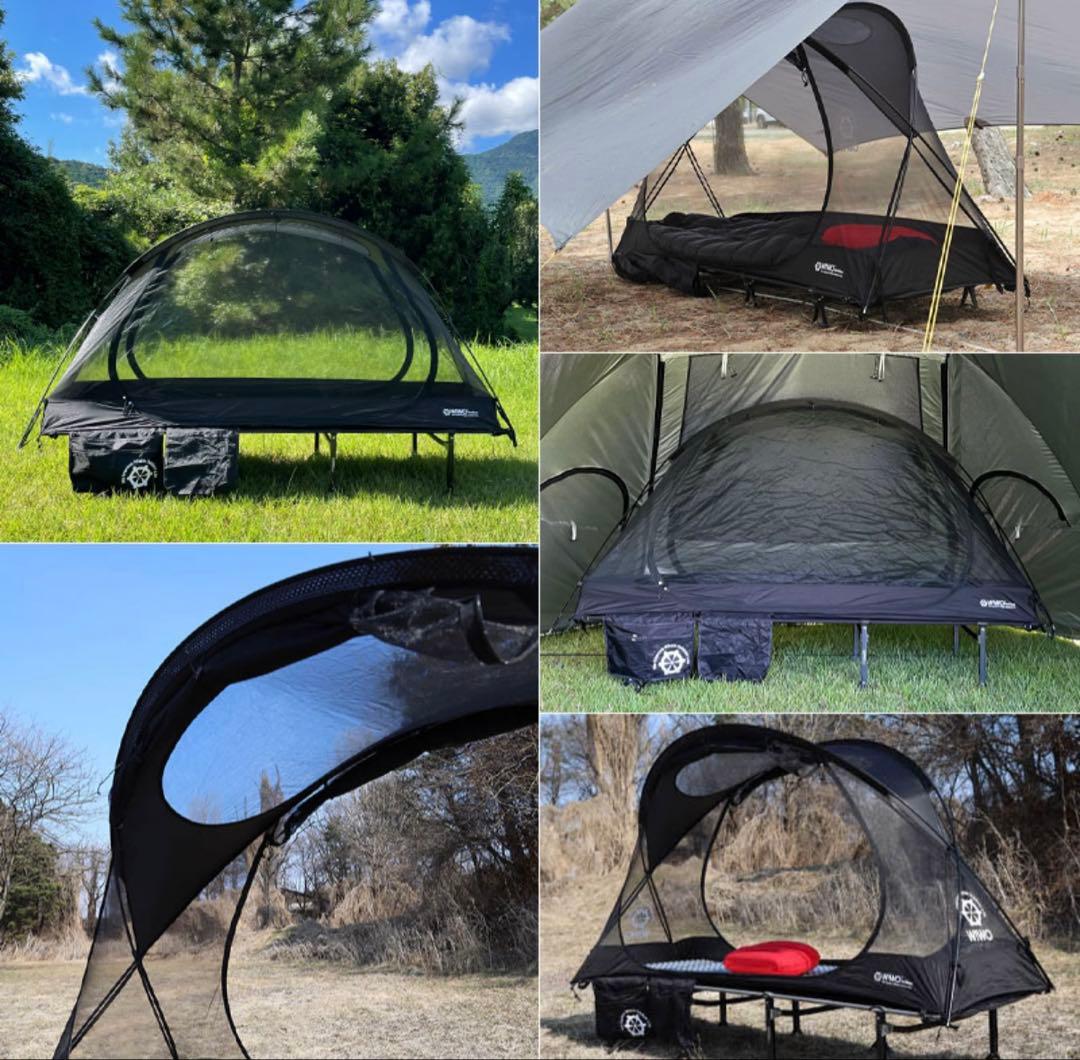WIWO Camp bed Mesh tent キャンプベッドメッシュテント