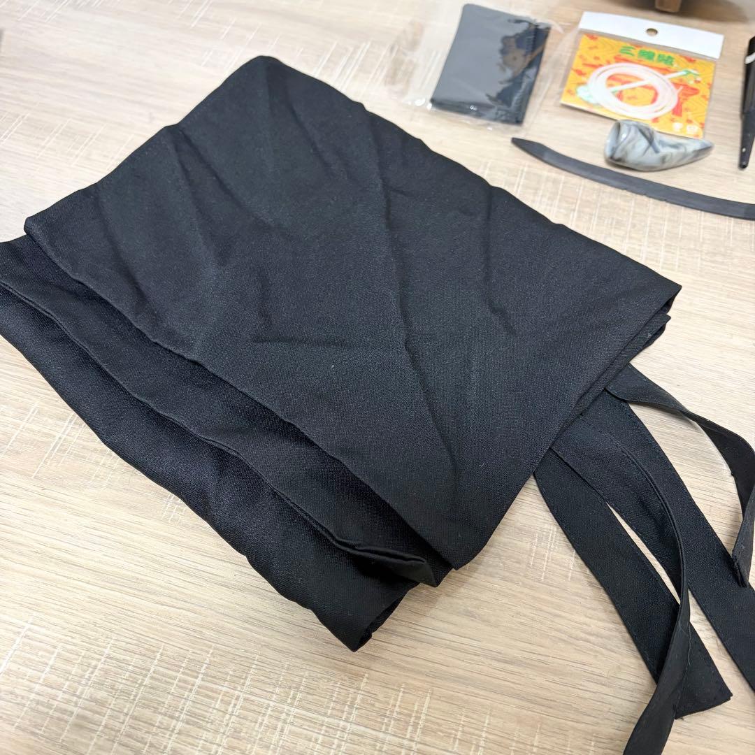 ★美品★ 沖縄三線 蛇柄　人工革　三味線 胴巻き 和楽器