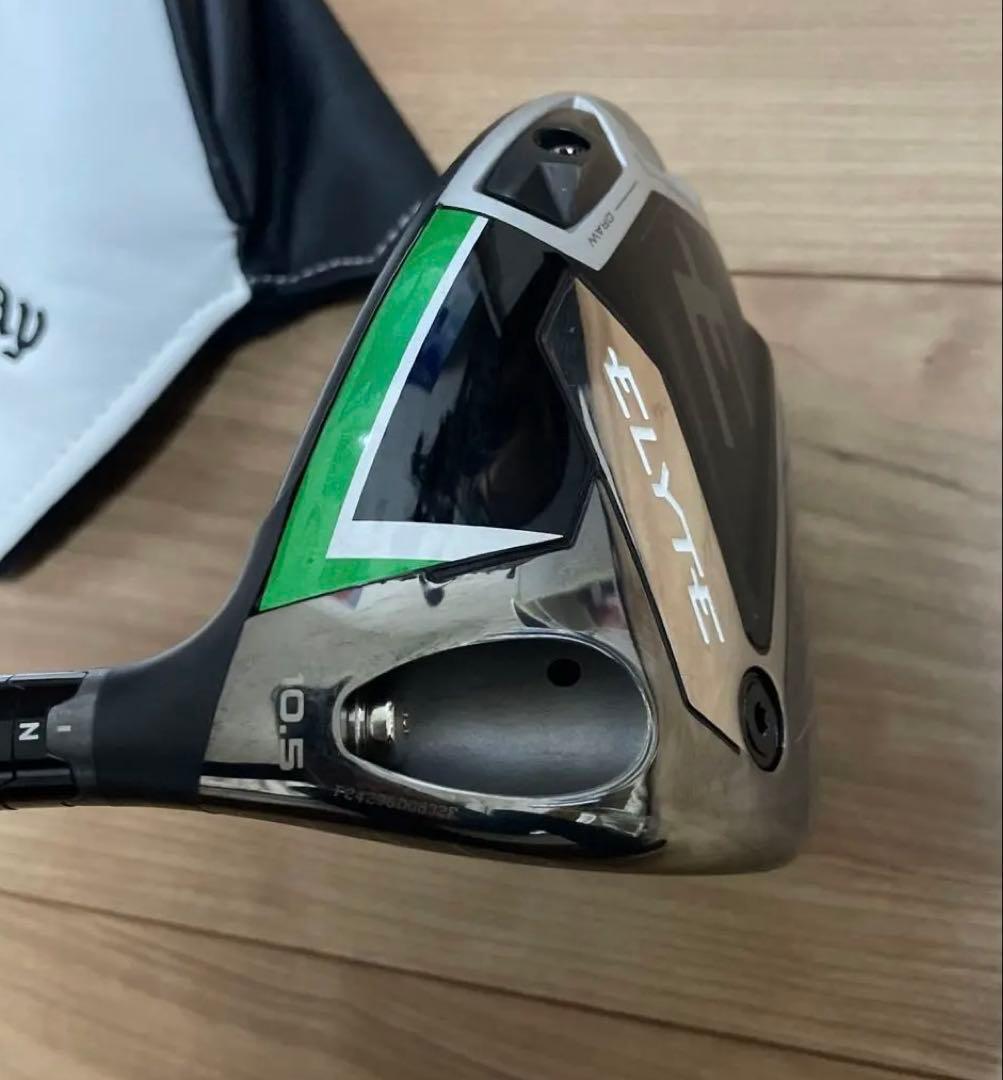 週末値下‼️エリートドライバー10.5度ヘッド　コース未使用