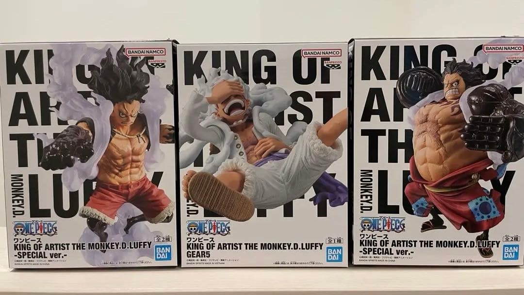 ワンピース　ルフィ　ニカ　king of artist フィギュア