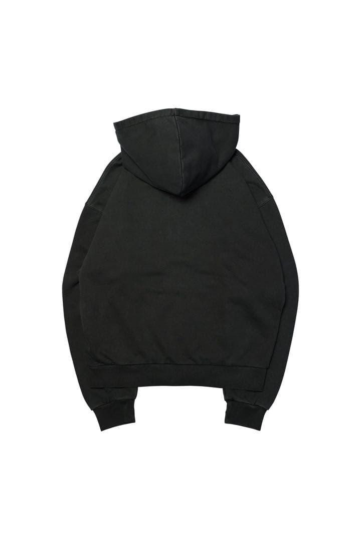 らっだぁ ロゴジップフーディー 黒 M