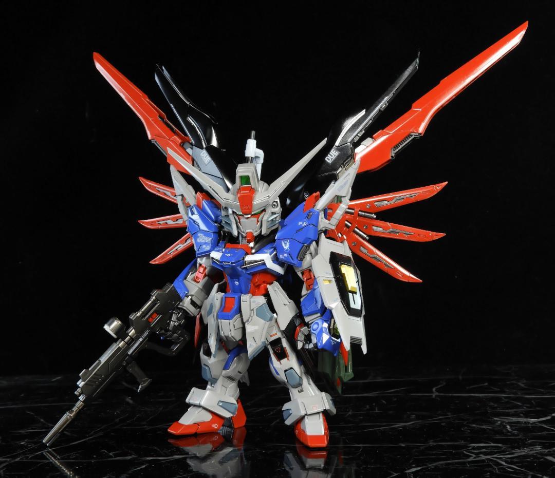 ガンプラ　MGSD　デスティニーガンダム SpecⅡ　改修塗装済み完成品