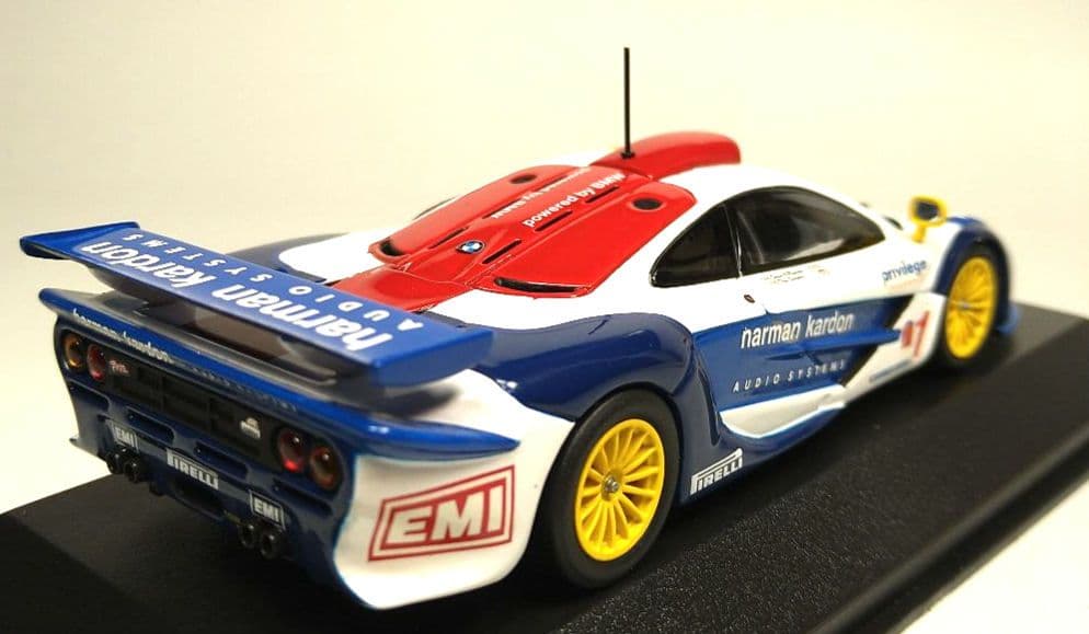 ★希少【ミニチャンプス】1/43 マクラーレンf1　GTR 1999