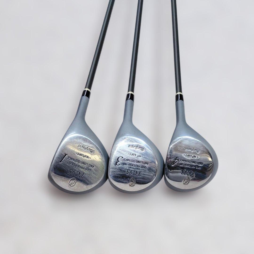 アイアンセット 9本　ウッド3本　CARBON SHAFT　パター 1本