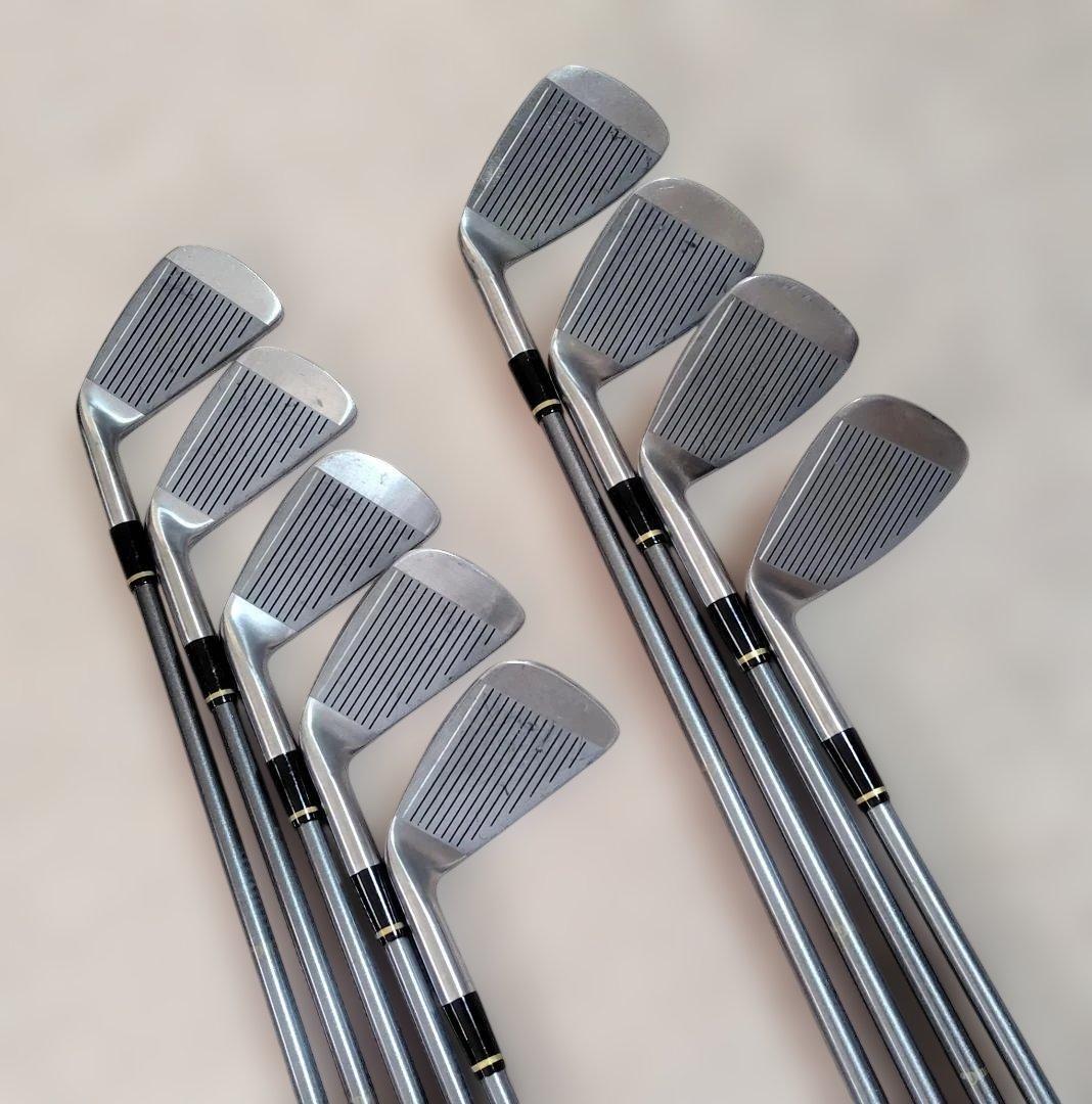 アイアンセット 9本　ウッド3本　CARBON SHAFT　パター 1本