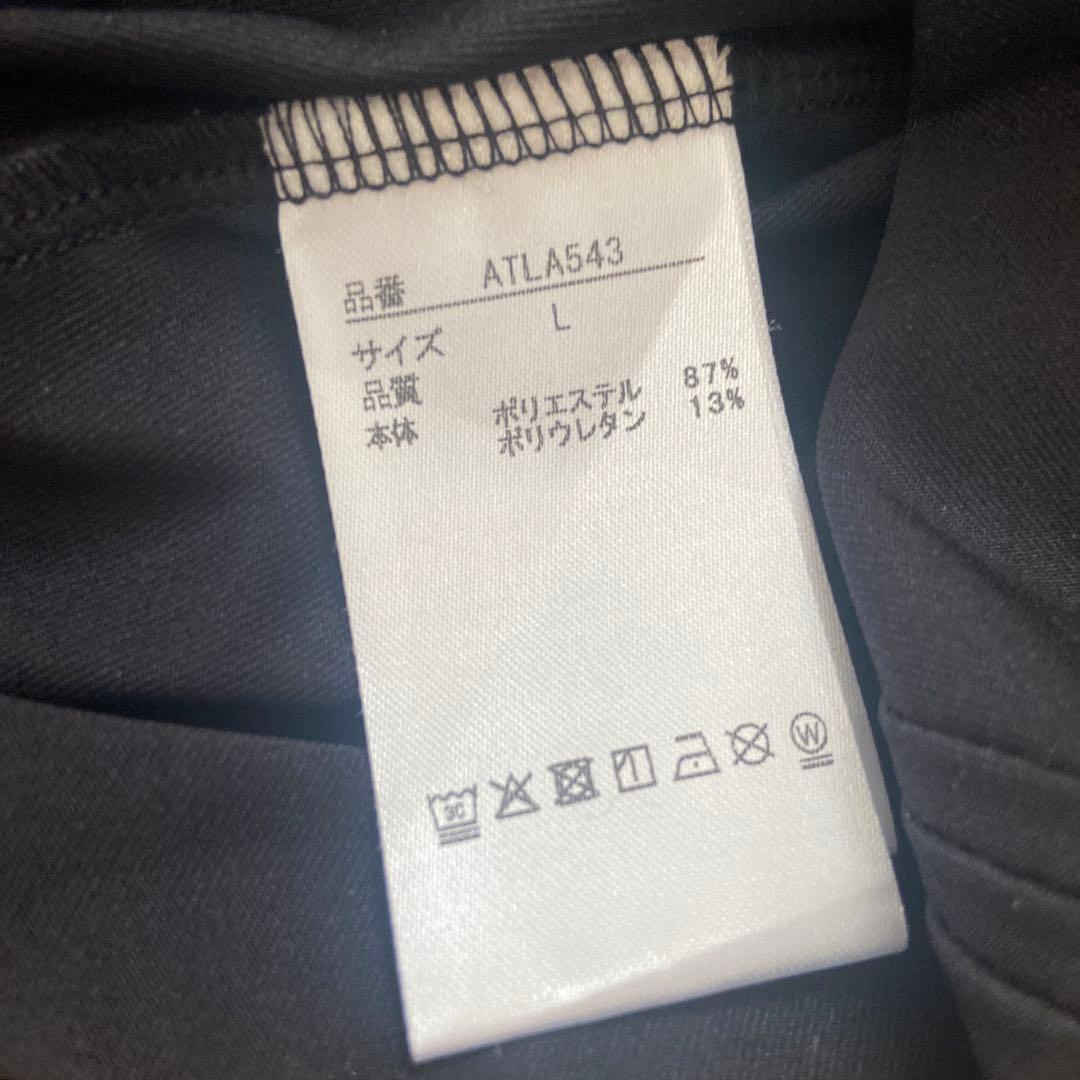 Admiral テニスシャツ　ブラック
