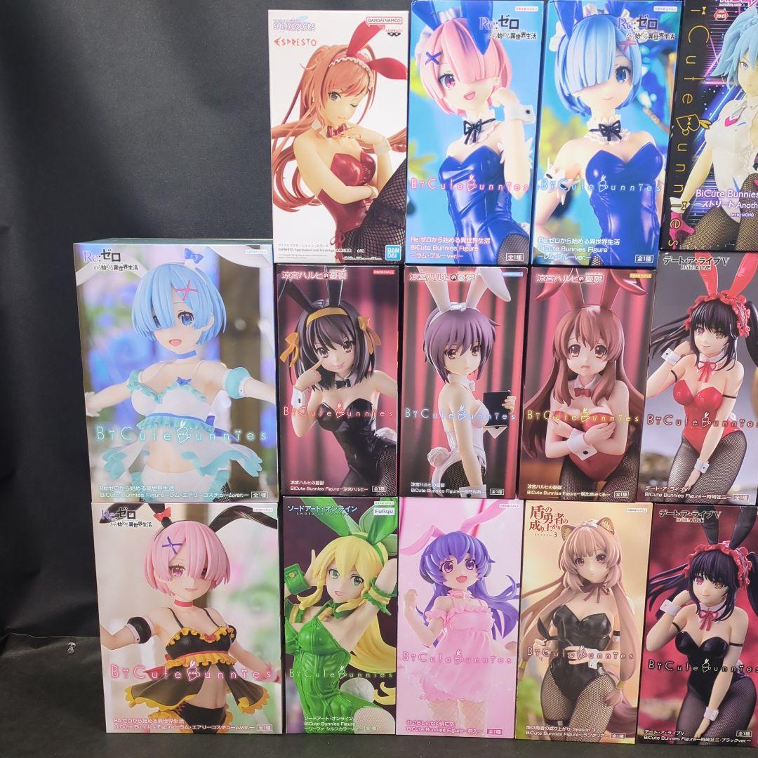 Bicute Bunnies Figure バニー　美少女　フィギュア　22点