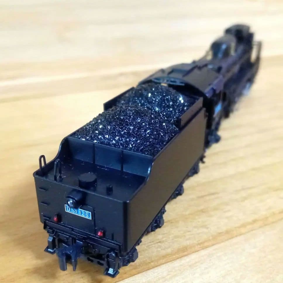KATO 2016-6 D51 標準形(長野式集煙装置付)　青ナンバー(加工品)