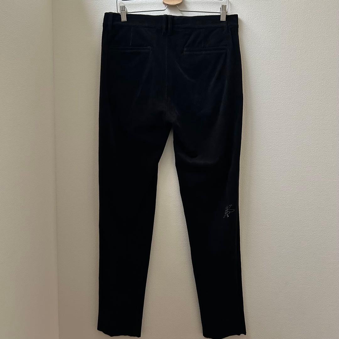 【新品未使用品】フェアリーパウダー コーディロイゴルフパンツ LLサイズ 黒