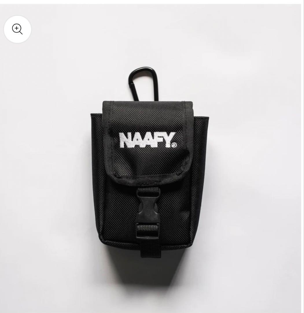 【新品未使用未開封】NAAFY 距離計収納ケースとベルトセット　ブラック