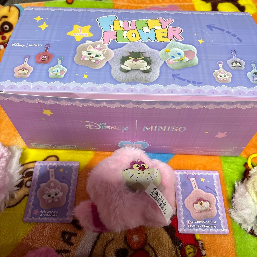 Disney Fluffy Flower ぬいぐるみ　コンプリート