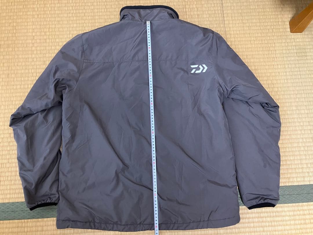 【美品】ダイワ（DAIWA）ウォームアップスーツ DI-5207 グレー XL