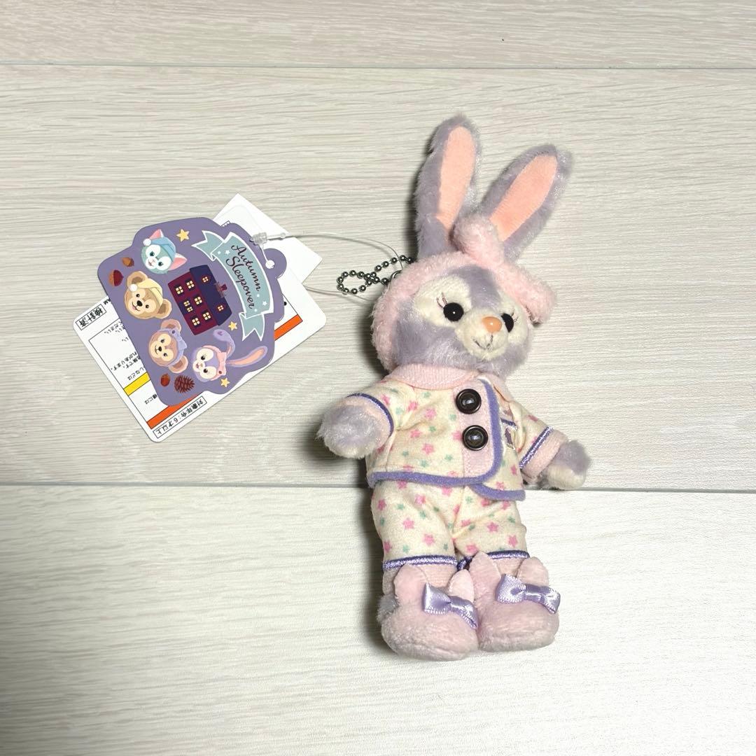 ディズニー ステラ・ルー オータムスリープオーバー ぬいぐるみバッジ タグ付き