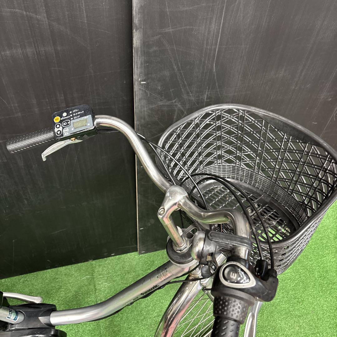 電動自転車 Panasonic Lithium vivi DX シルバー　43★
