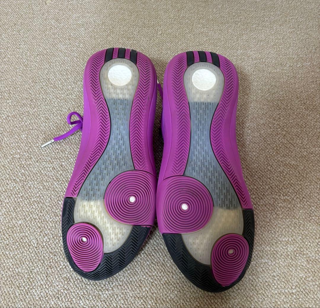 ハーデン8 purple burst バッシュ　adidas