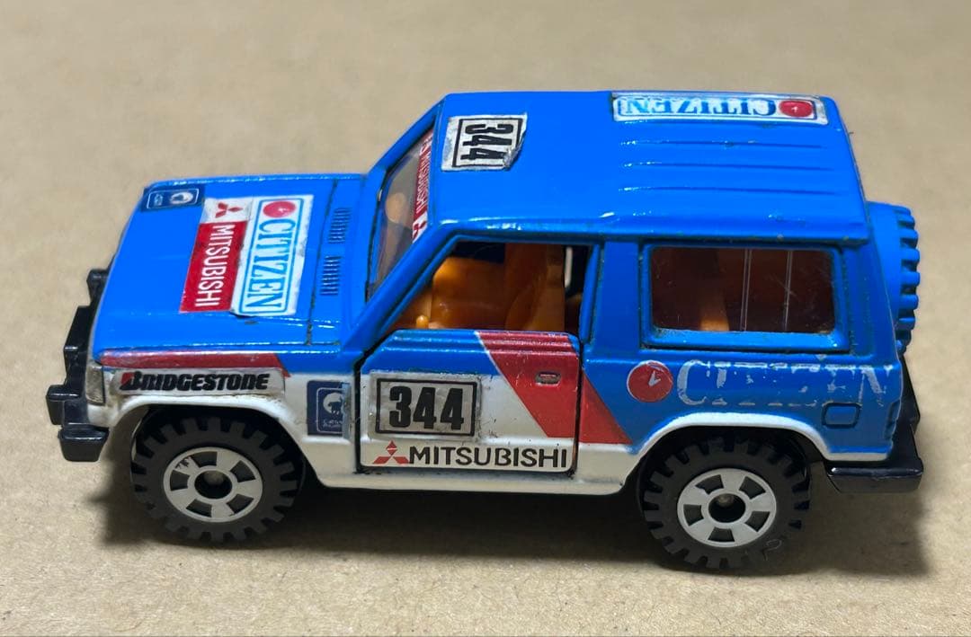 トミカ 日本製 三菱 パジェロ ２台セット CITIZEN