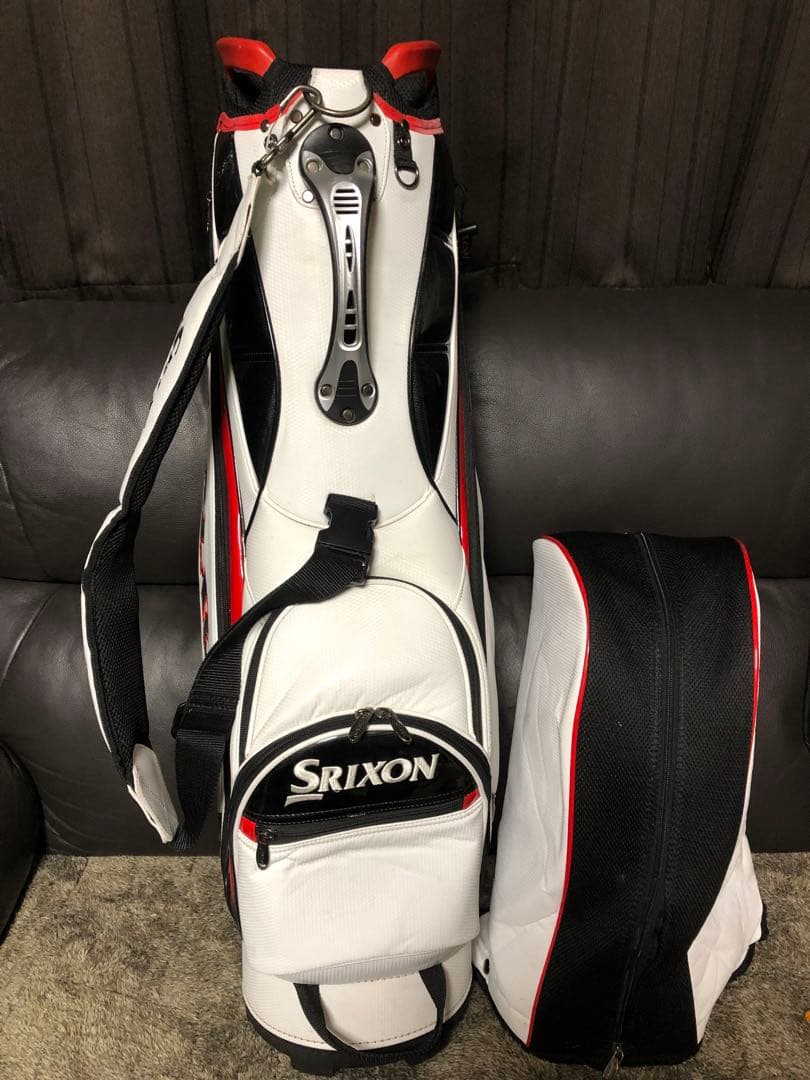 【送料込み】廃盤人気商品　Srixon ゴルフキャディバッグ9.5型