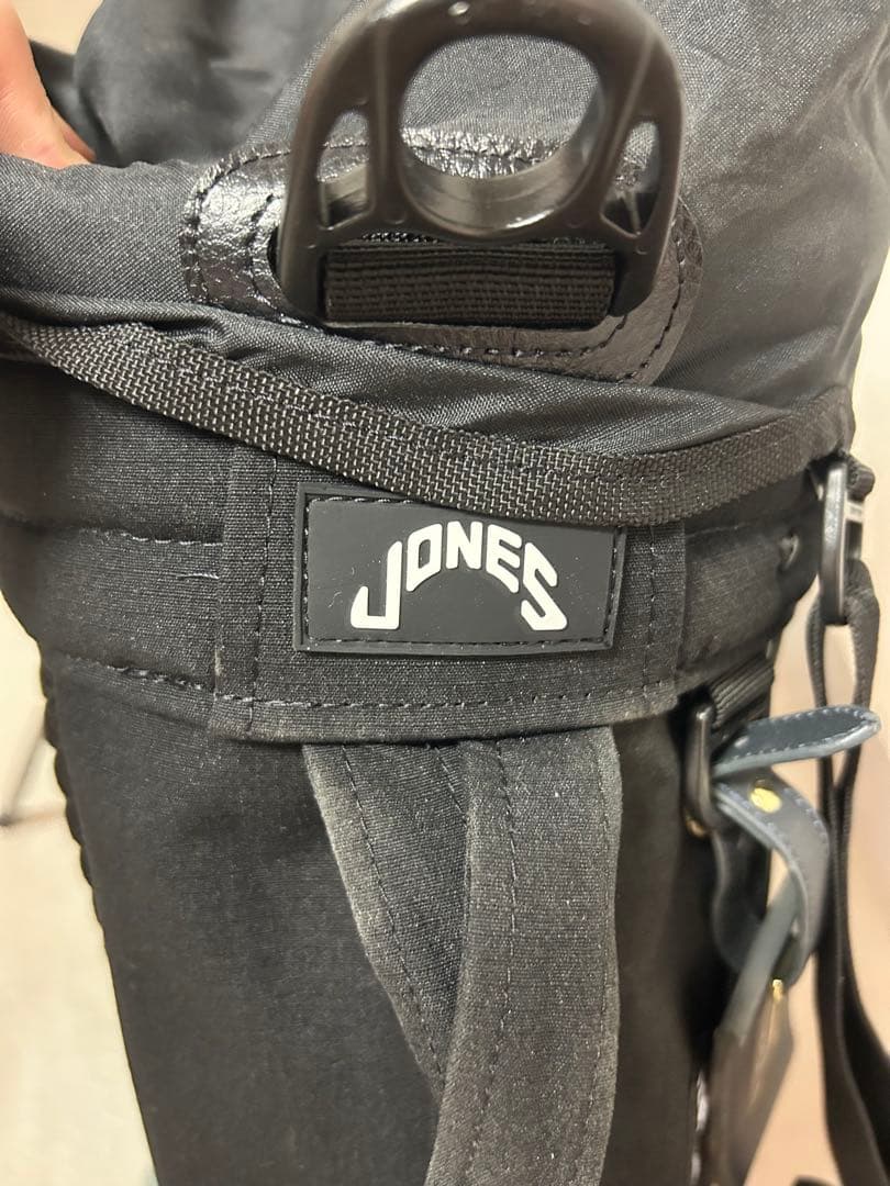 Jones キャディバッグ 色サージリーフ/ブラック 8インチ