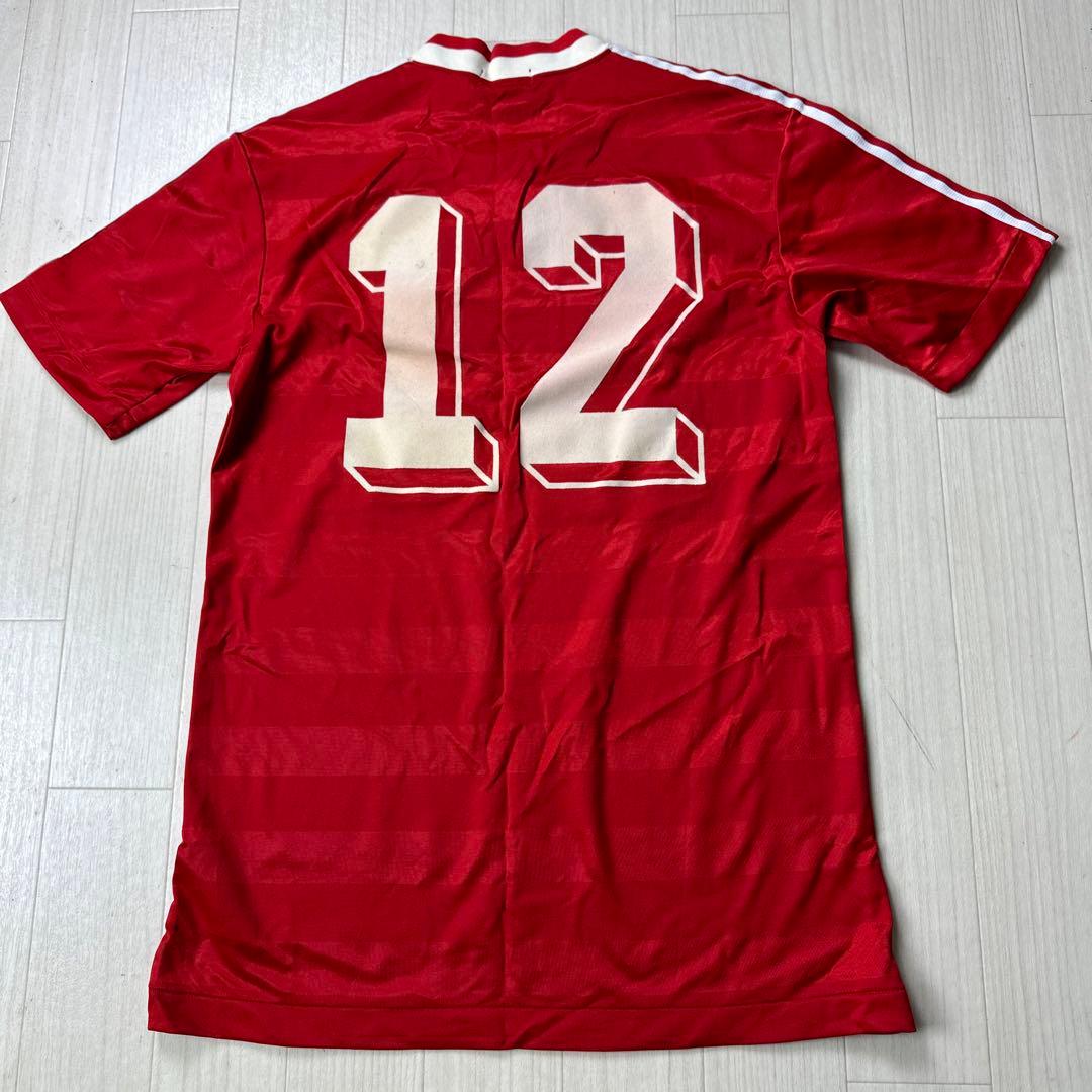 【希少】アディダスサッカー日本代表ユニフォーム80s刺繍国旗ワッペンオリンピック