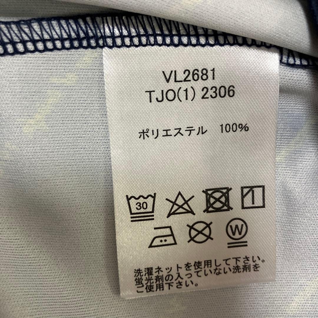 未使用　FILA フィラ　ゲームシャツ＆スコート　レディース　ネイビー　L