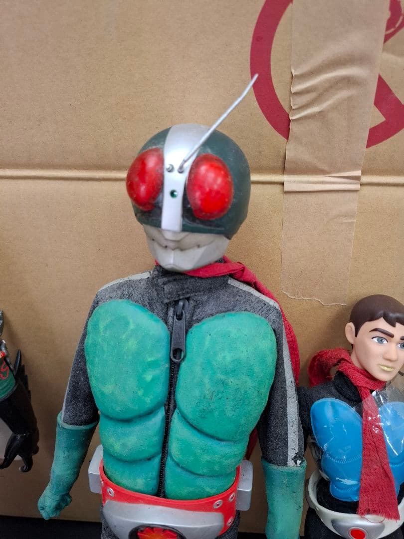 仮面ライダー 可動式フィギュア 約30cm 5体セット