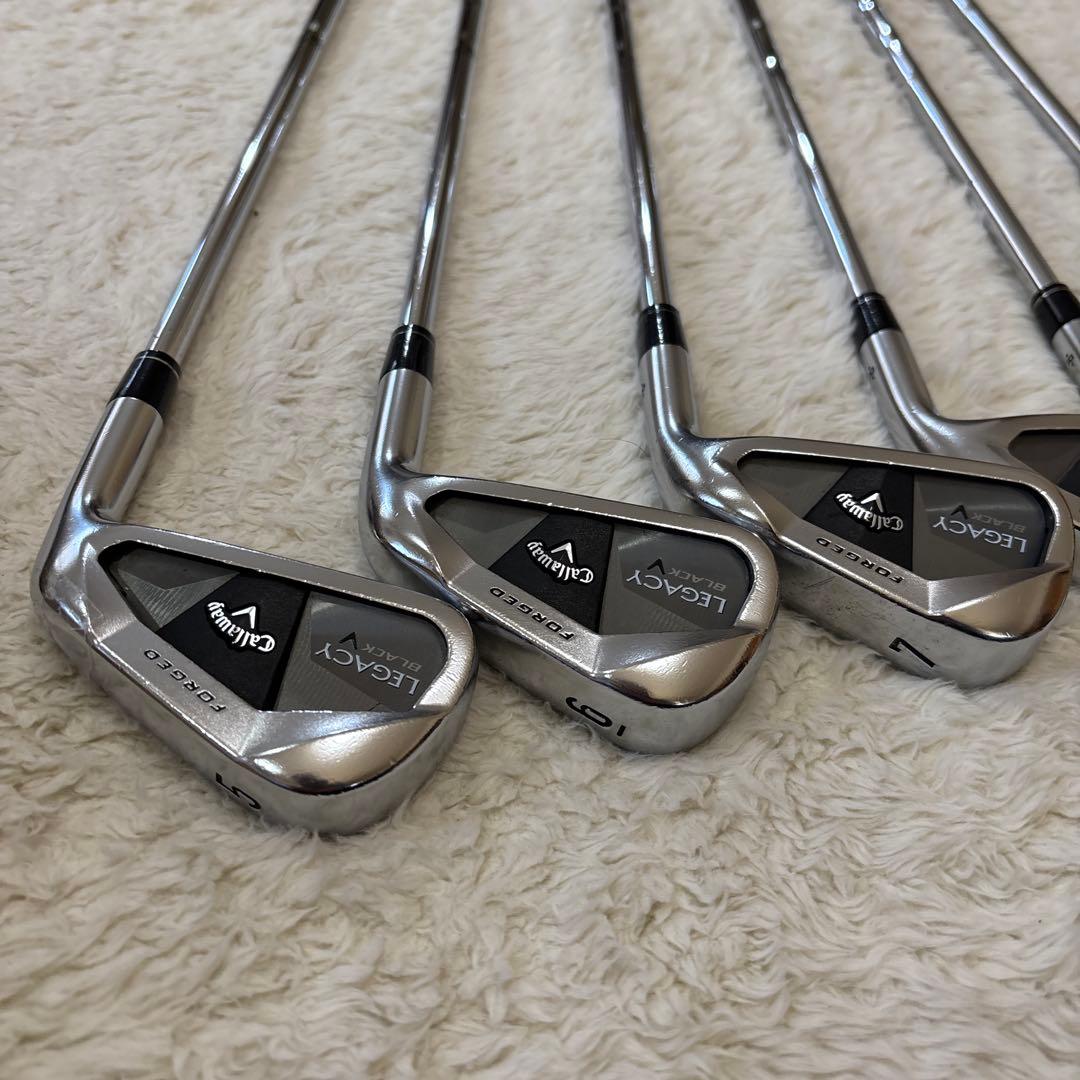 名器　美品　Callaway Legacy Black アイアン　6本セット