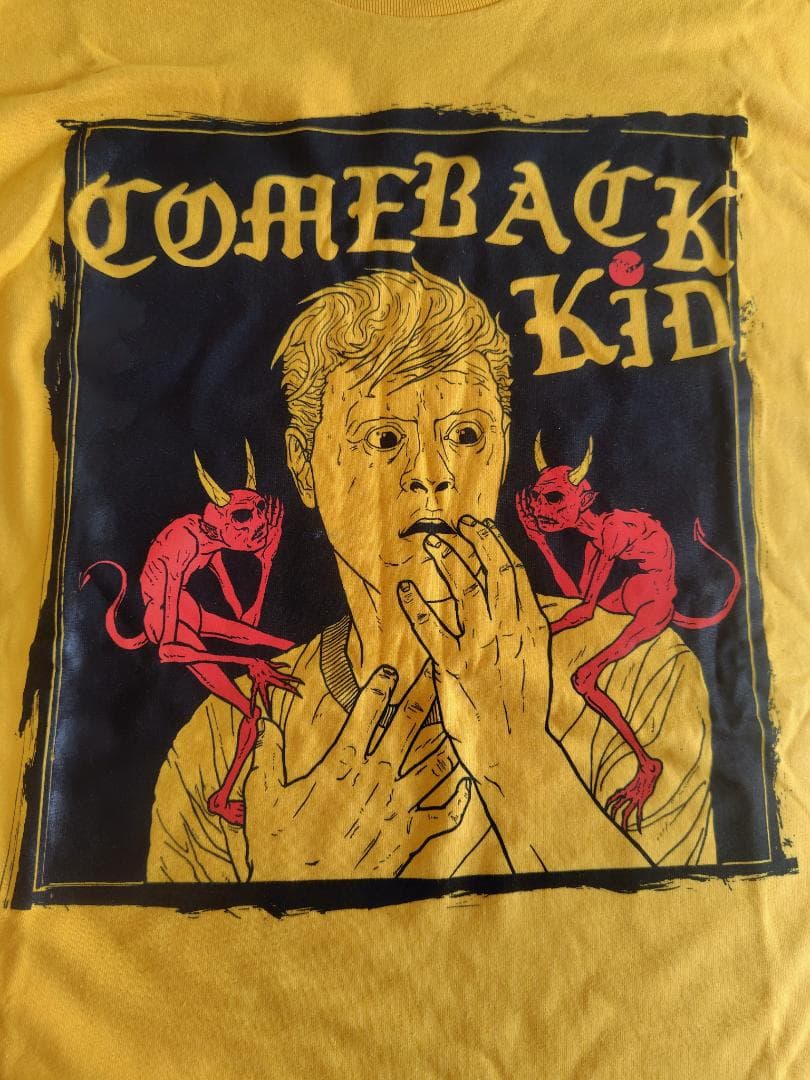 【ガッチャン】【新品未使用】COMEBACK KID ロンT XLサイズ