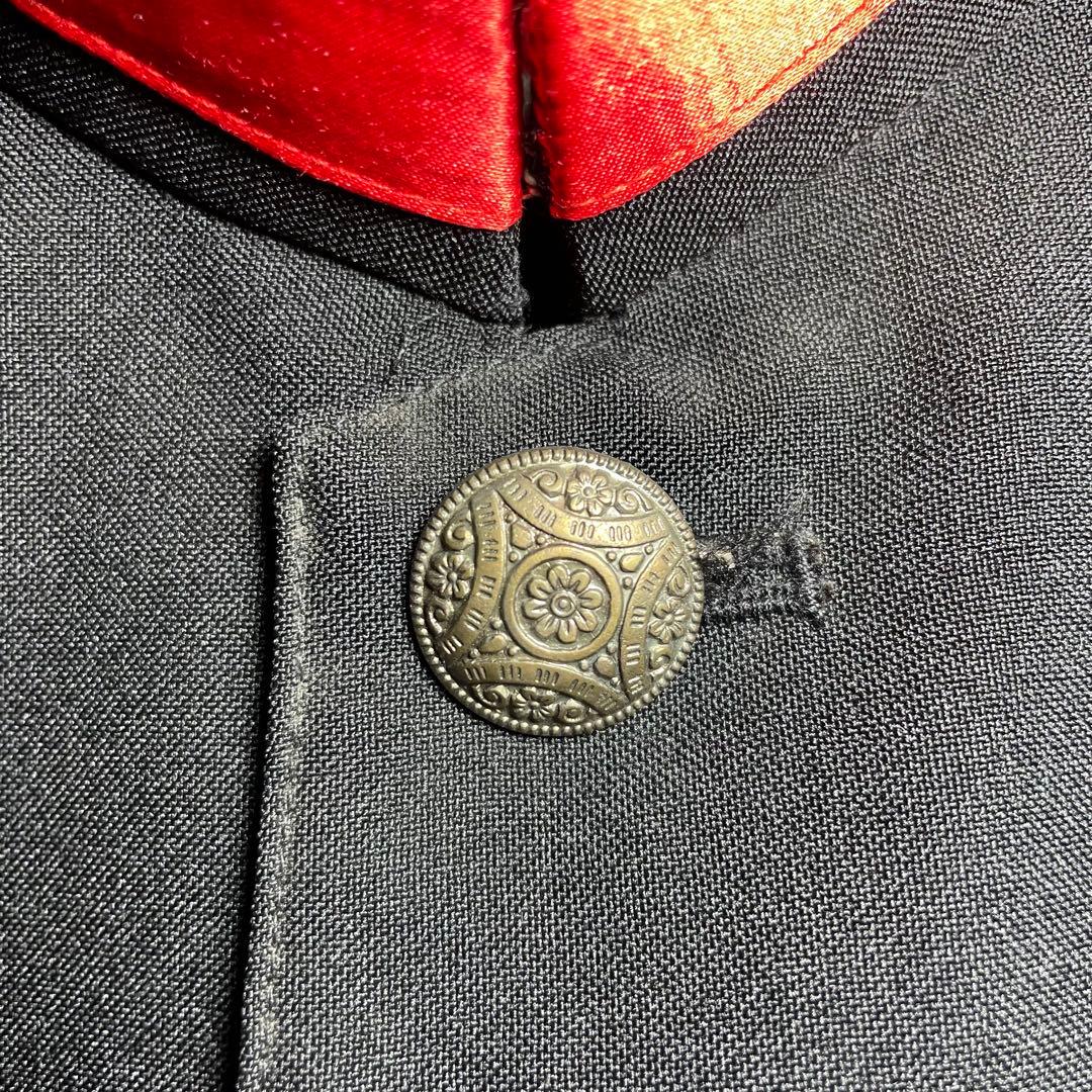 氣志團　学ラン　サイズM 長ラン　コスプレ　刺繍ロゴ　バンド　綾小路翔　古着