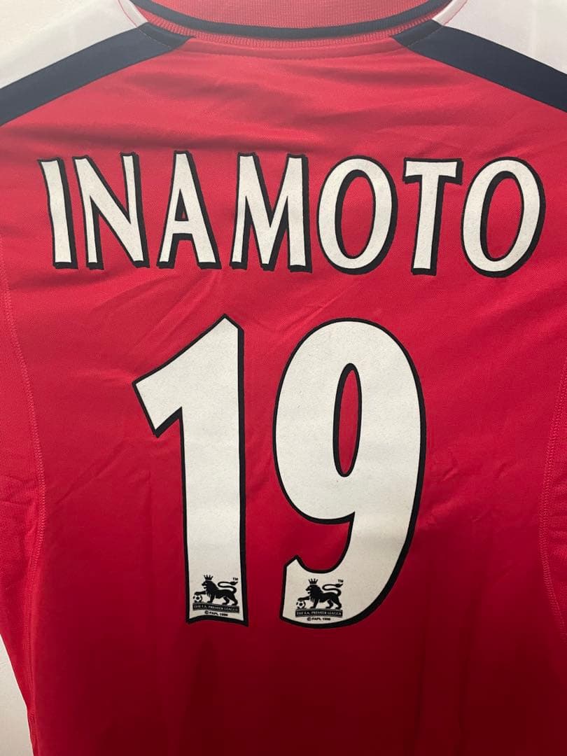 プレミアリーグ　アーセナル INAMOTO 19番 ユニフォームNikeタグ付き