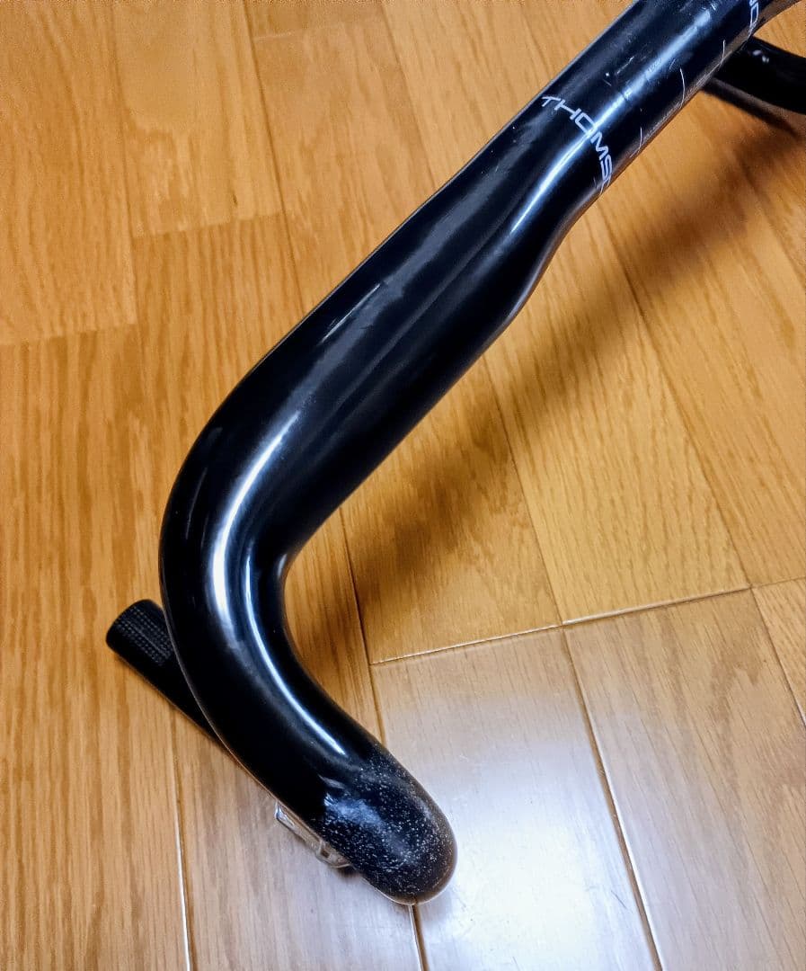 THOMSON カーボン ドロップ ハンドル（エアロ）400㎜　※匿名配送