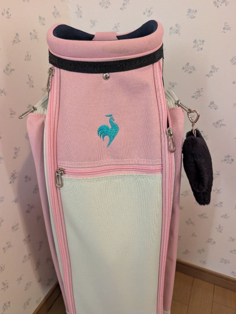 lecoq sportif キャディバッグ ゴルフ ピンク ルコック