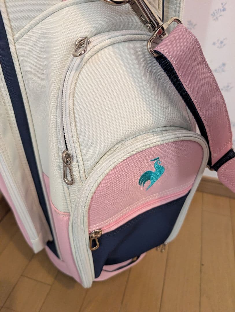 lecoq sportif キャディバッグ ゴルフ ピンク ルコック