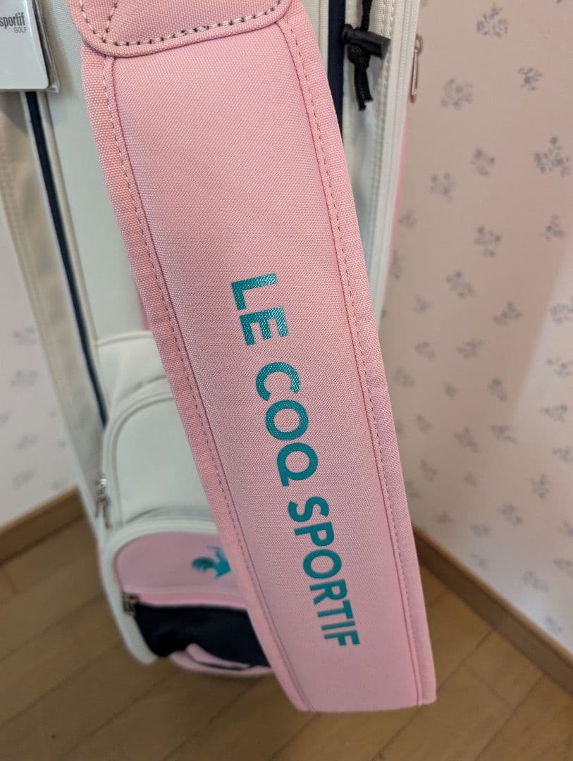 lecoq sportif キャディバッグ ゴルフ ピンク ルコック