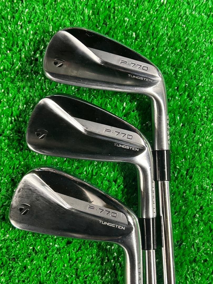 【P770アイアン】テーラーメイド #5〜Pw DGツアーイシューS200