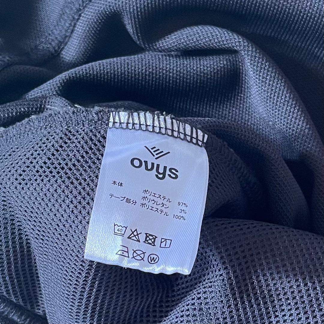 極美品☆ovys アノラック ジョガーパンツ スポーツウェア ジャージ上下 黒