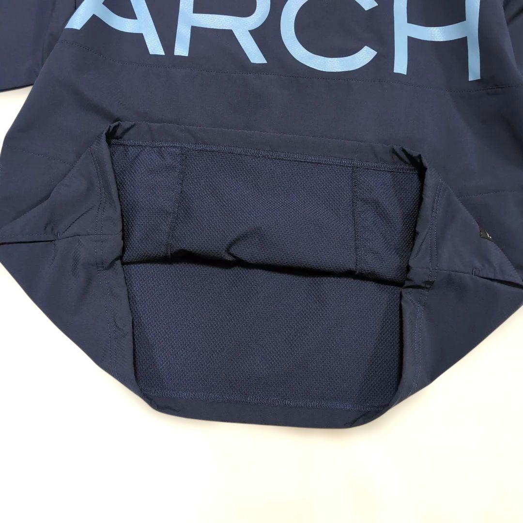 美品　Arch ア―チ バスケットボール 長袖Tシャツ M ネイビー　メンズ