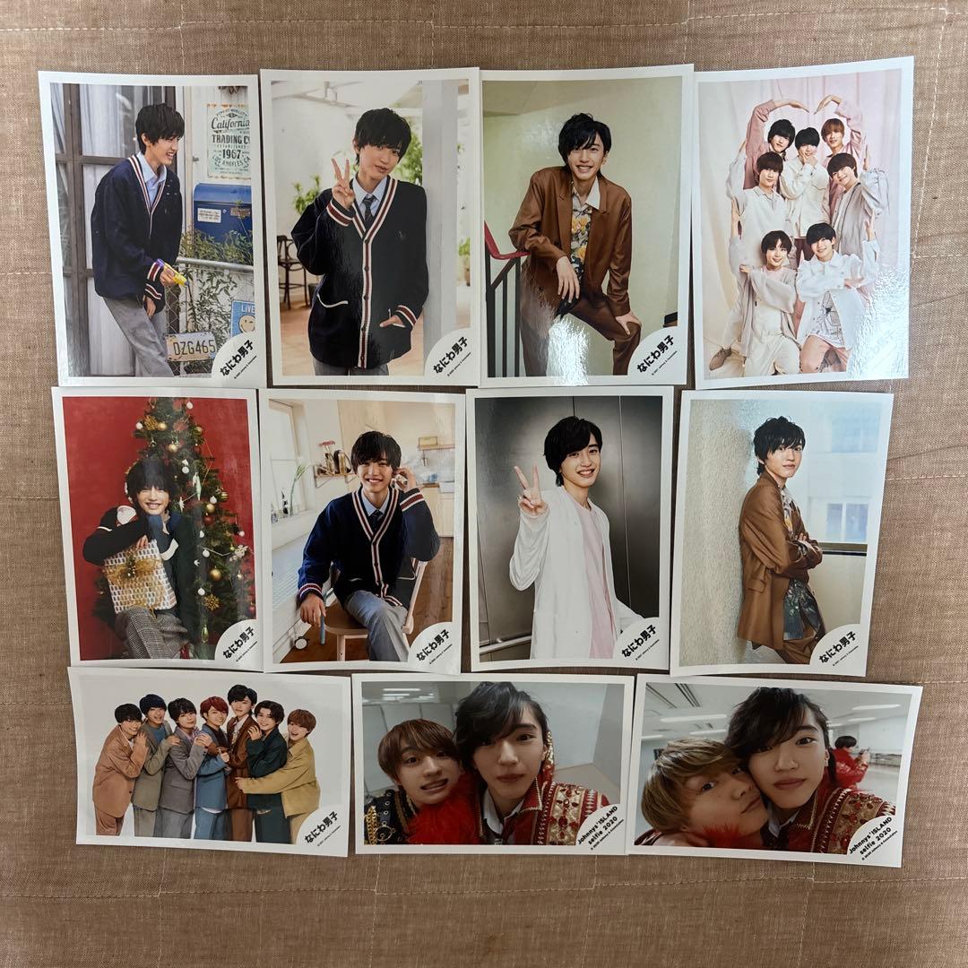 【レア】道枝駿佑 ジュニア時代〜 なにわ男子 公式写真 80枚まとめ売り