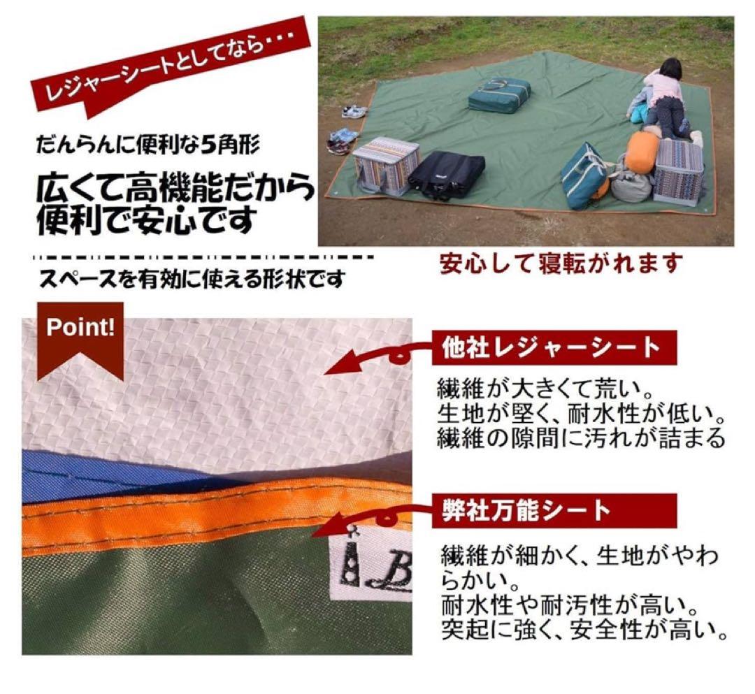 【新品・未使用】サーカスTC DX ibeamd 5角形 グランドシート